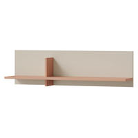 WANDREGAL Lorin LO16 - Kaschmir/Rosa, Holzwerkstoff (90/25/24cm) - MIRJAN24