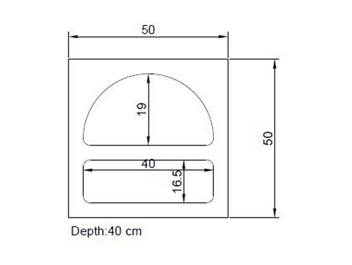 2ER-SET Nachttische mit Stauraum - Weiß - LUELA - Weiß, Holz (50/50/40cm) - Vente-Unique