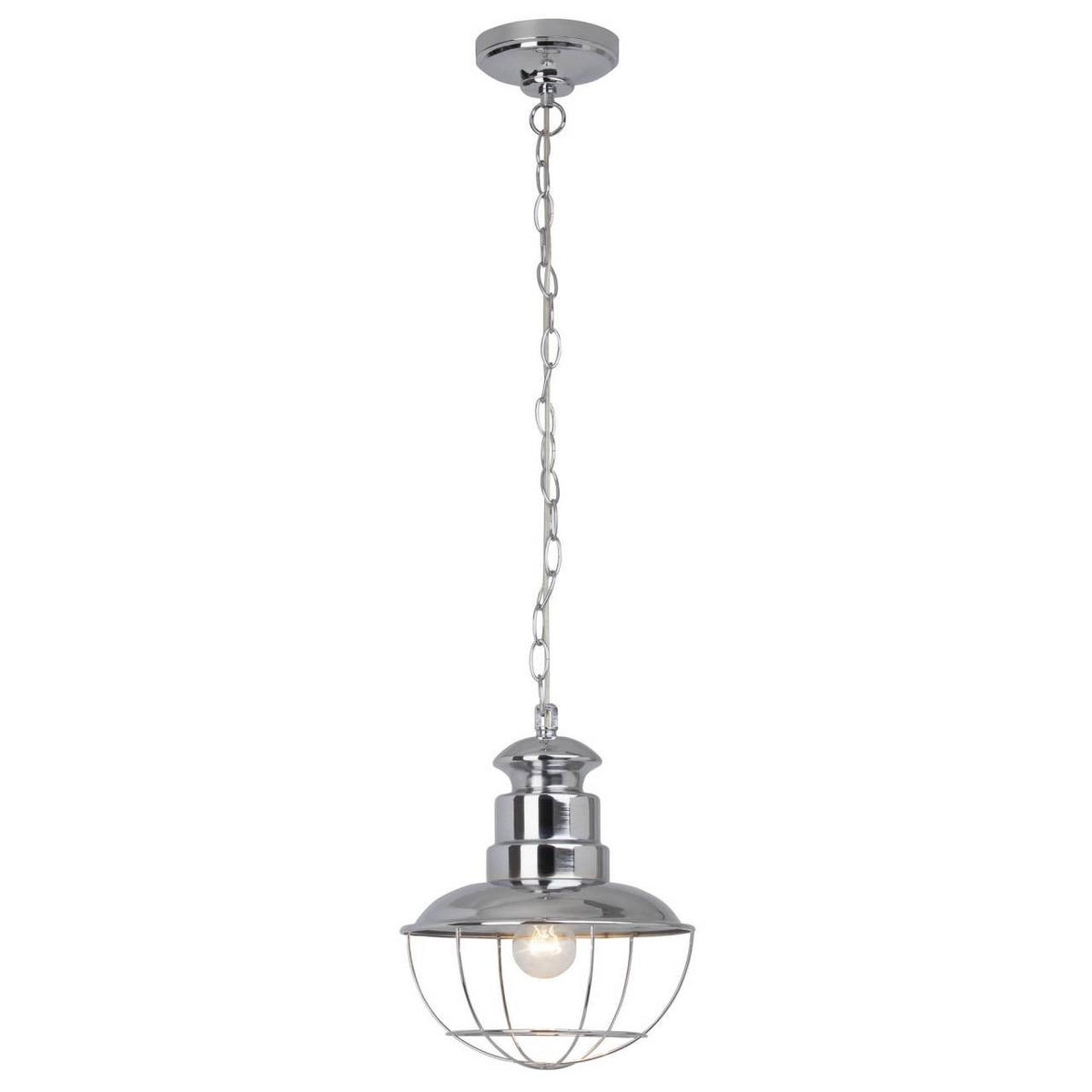PENDELLEUCHTE Martu 22770/15 - Silberfarben, Metall (1/26/95cm) - Brilliant