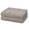 DUSCHTUCH Sensual Skin Zopf 2er-Set - Braun, Textil (75/140cm) - Ross