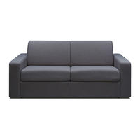 SCHLAFSOFA - 3 Personen - stoff - anthrazitgrau Coglio - Anthrazit, Textil (223/85/223cm) - Vente-Unique