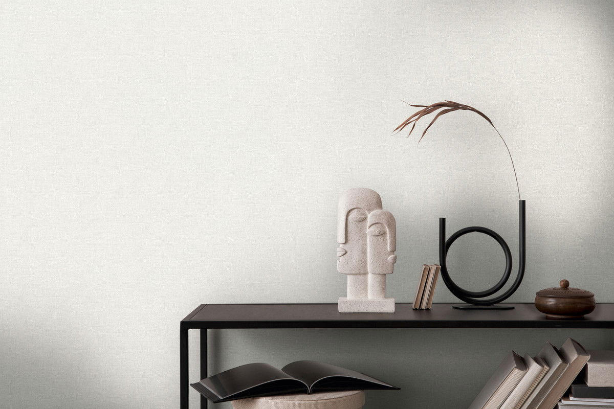 VLIESTAPETE Grau 53/1005 cm - Grau, Textil (53/1cm) - KUNSTLOFT