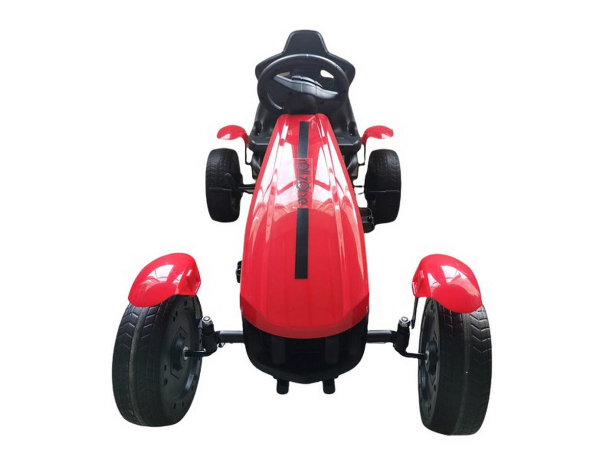 GOKART TRETAUTO Matteo rot - Rot, Kunststoff (115/62/60cm) - TPFLiving