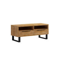 TV-MÖBEL Eden Holz und Metall - Braun, Holzwerkstoff (124/50/50cm) - Petits-meubles
