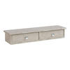 WANDREGAL Geeste - Graubraun, Holzwerkstoff (15/10/60cm) - [en.casa]