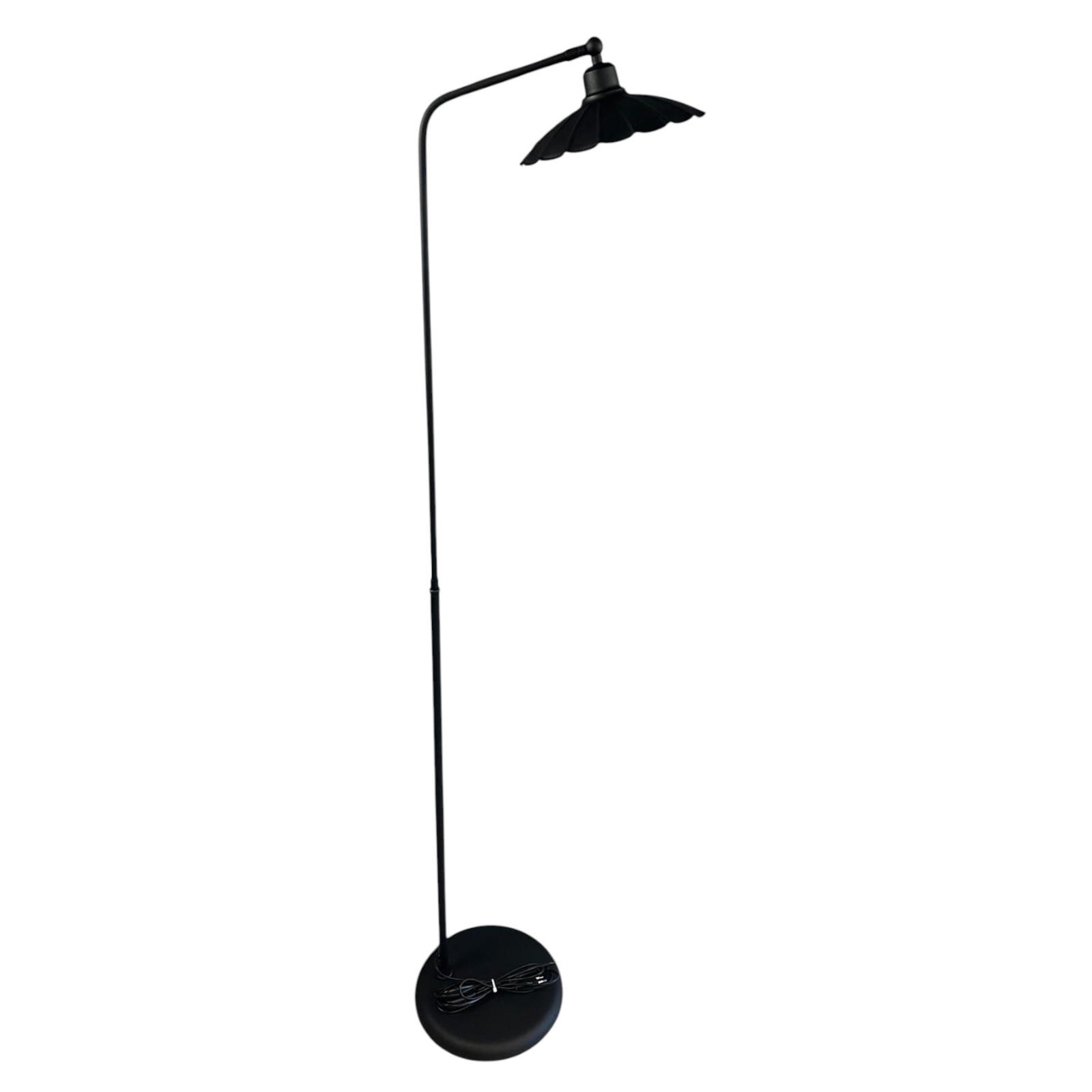 STEHLAMPE Falen 180 Cm - Schwarz, Metall (35/35/180cm) - Bamyum