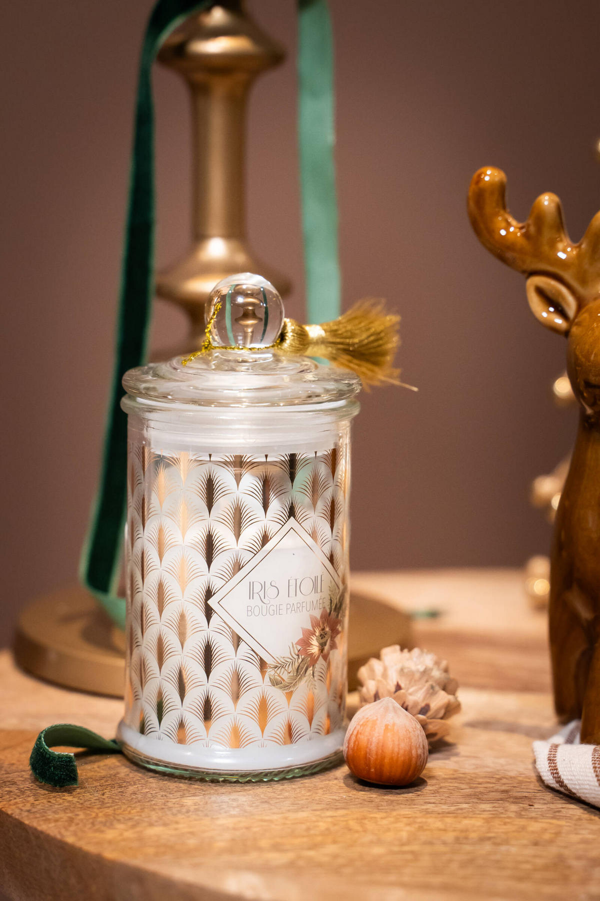 DUFTKERZE Glas Ø 6 cm - Weiß, Glas (6/11/6cm) - Atmosphera Createur d´interieur