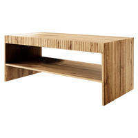 COUCHTISCH Vamos - Schwarz/Braun, Holzwerkstoff (57/120/51cm) - MIRJAN24