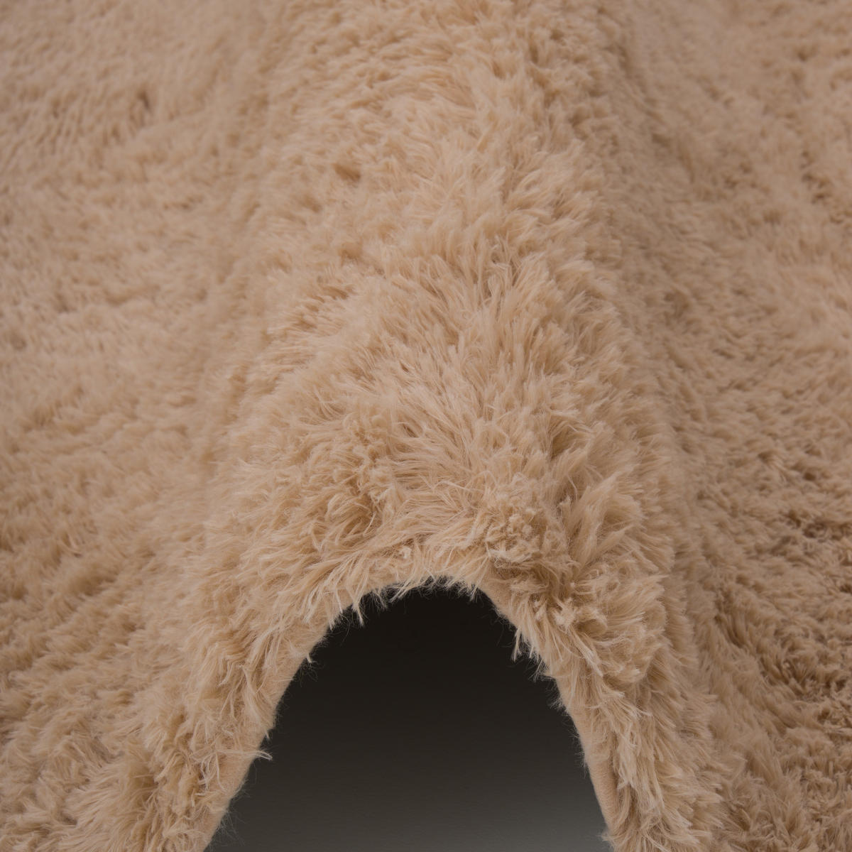 HOCHFLOR SHAGGY TEPPICH FLUFFY - Beige, Textil (80/150cm) - Pergamon