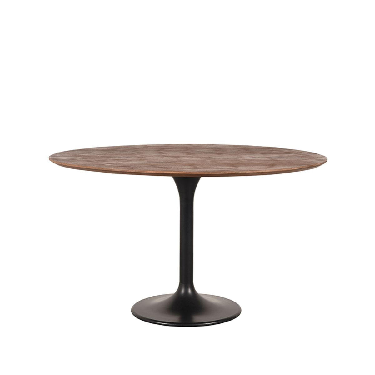 ESSTISCH Otto Braun 130/130/75 cm - Braun, Holz (130/130/75cm) - LABEL51