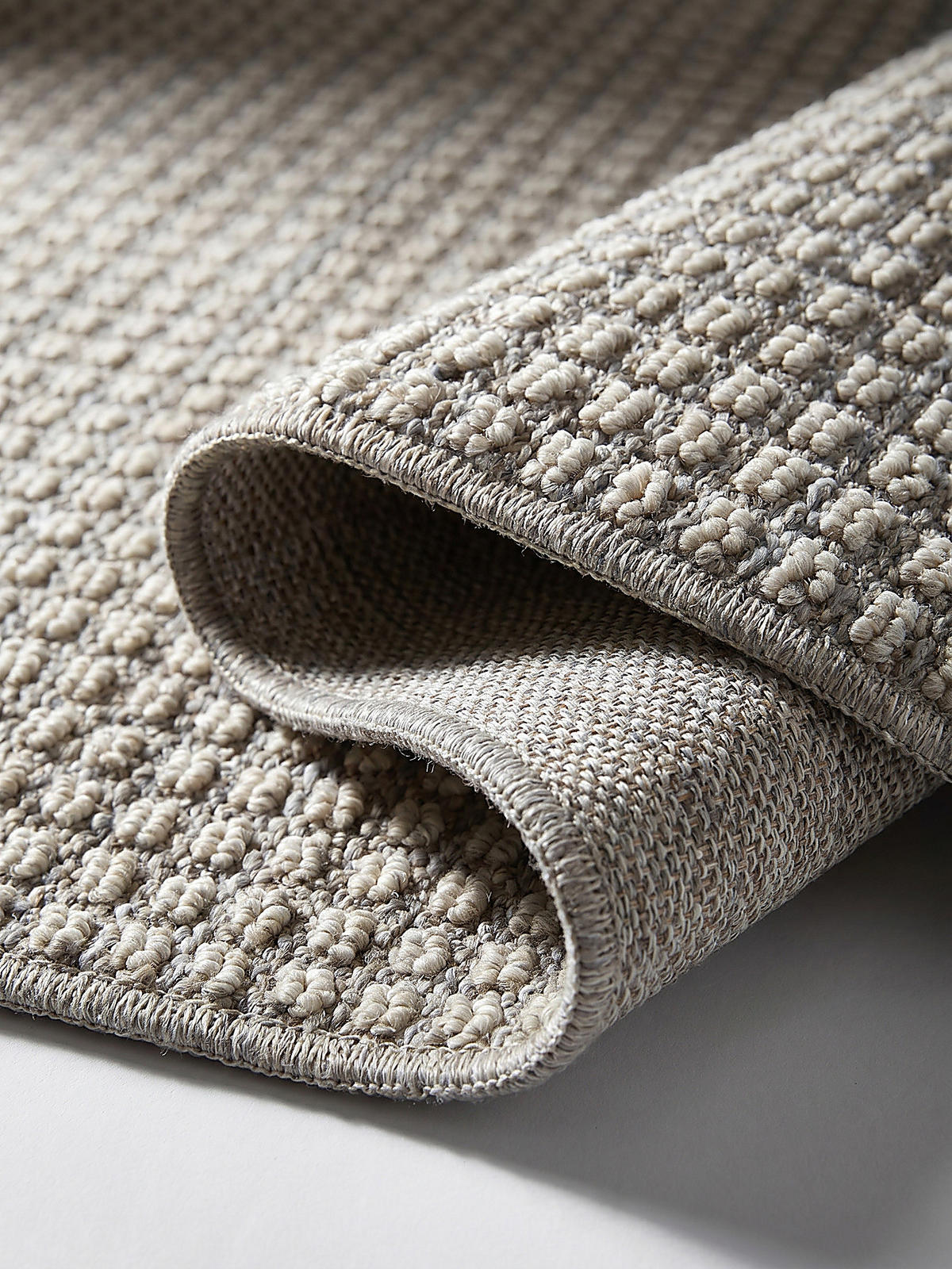 KURZFLORTEPPICH Waschbar NORA, einfarbig, aus Polyester, Grau, 200 x 310 cm - Grau, Textil (310/200cm) - KADIMA DESIGN