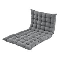 BODENKISSEN Espoo - Hellgrau, Textil (60/120/5cm) - [en.casa]