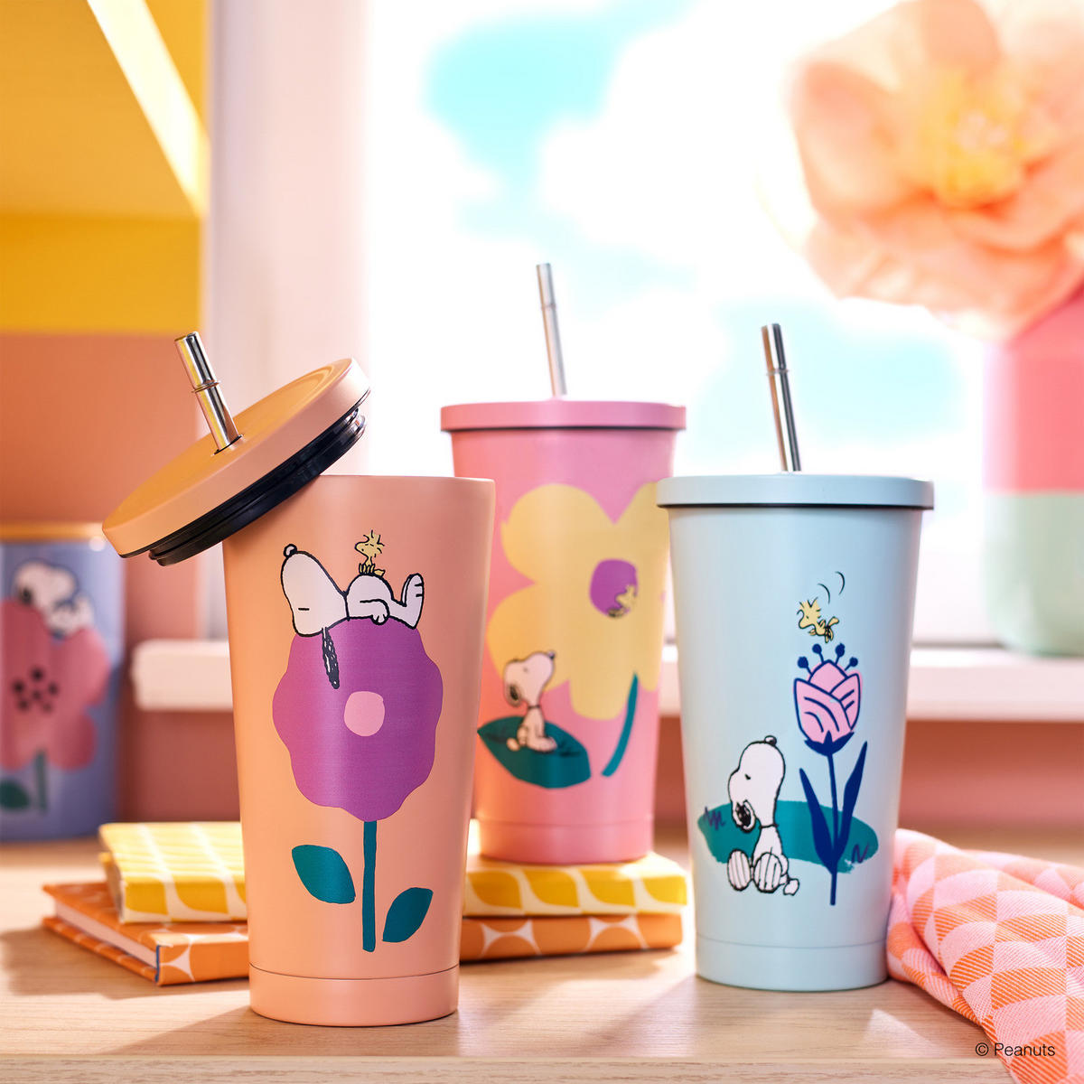 TRINKBECHER Peanuts - Violett, Metall (0.5L) - Butlers