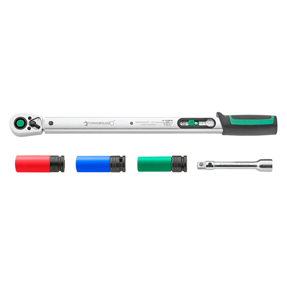 RADMONTAGE-SET 721QR/20/3/1 Quick Release Radwechsel Set - Multicolor, Kunststoff (560/95/75cm) - Stahlwille