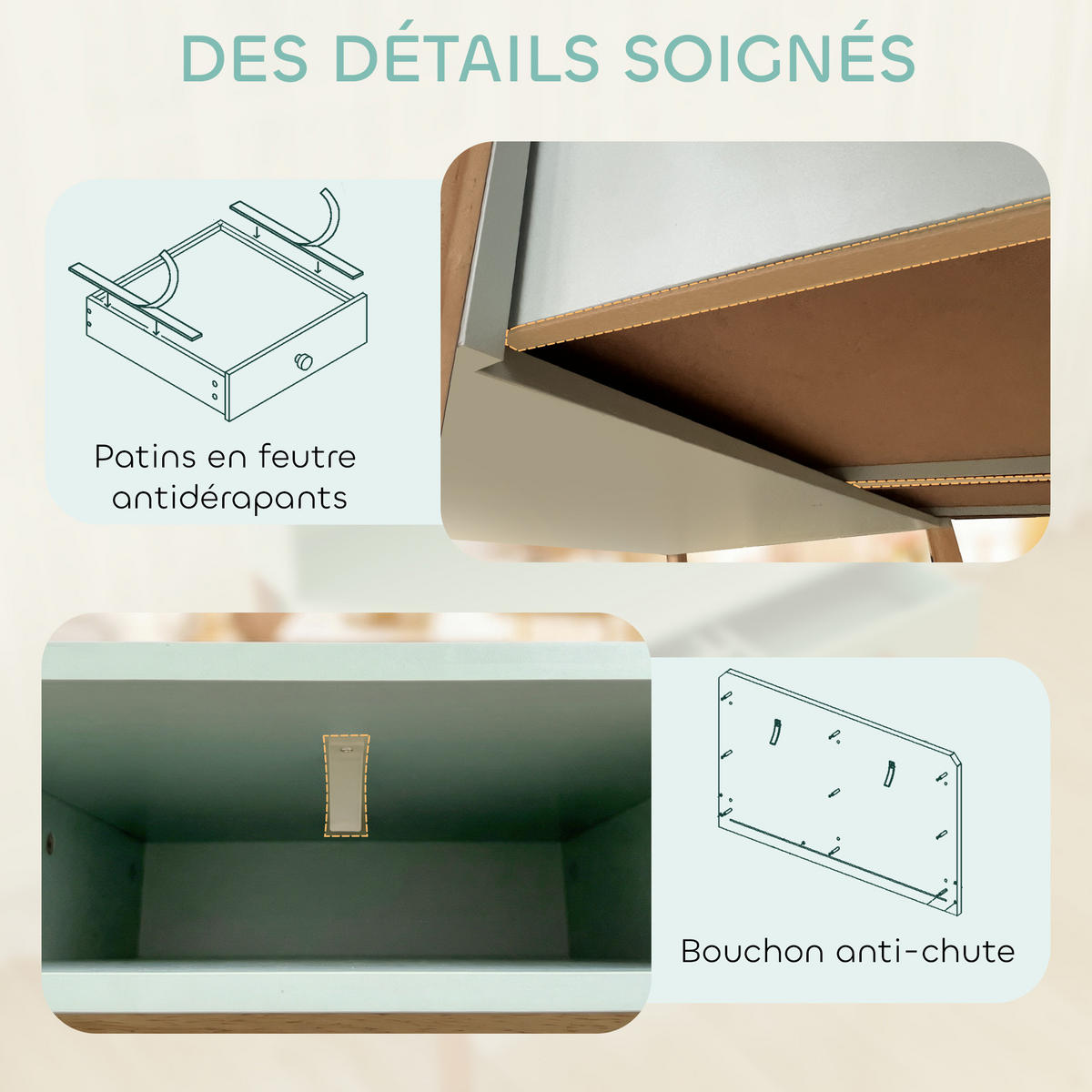 SCHREIBTISCH DE-17554 Grün - Grün, Holzwerkstoff (90/105/52cm) - ComfortXL