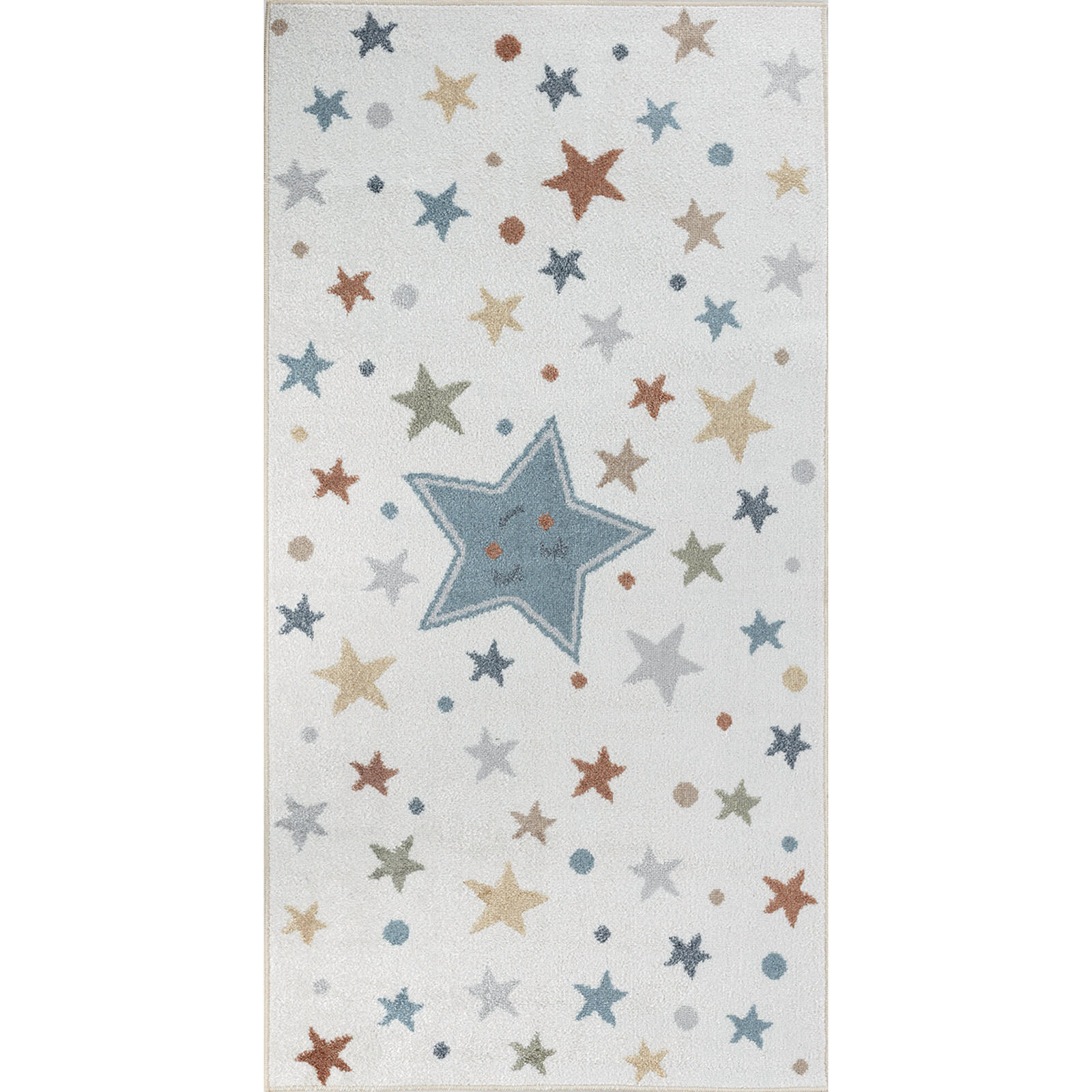 KINDERTEPPICH Maschinenwaschbar 80/150 cm Beige - Beige, Naturmaterialien/Textil (80/150cm) - LIVABLISS