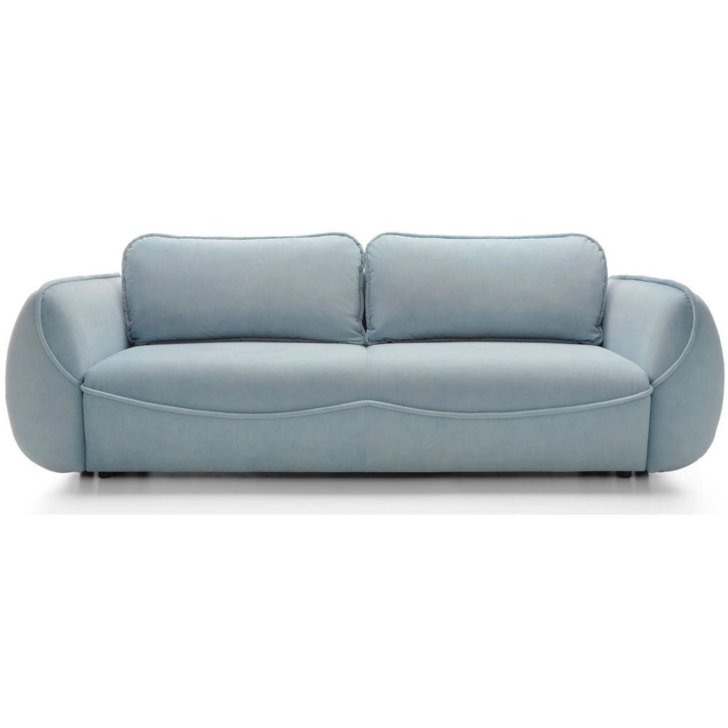 Selsey TŘÍMÍSTNÁ POHOVKA Cutie modrý velur Easy Clean