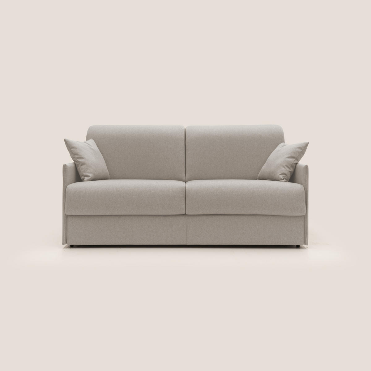 SCHLAFSOFA Evans - Creme, Textil (149/90/96cm) - Divani.store
