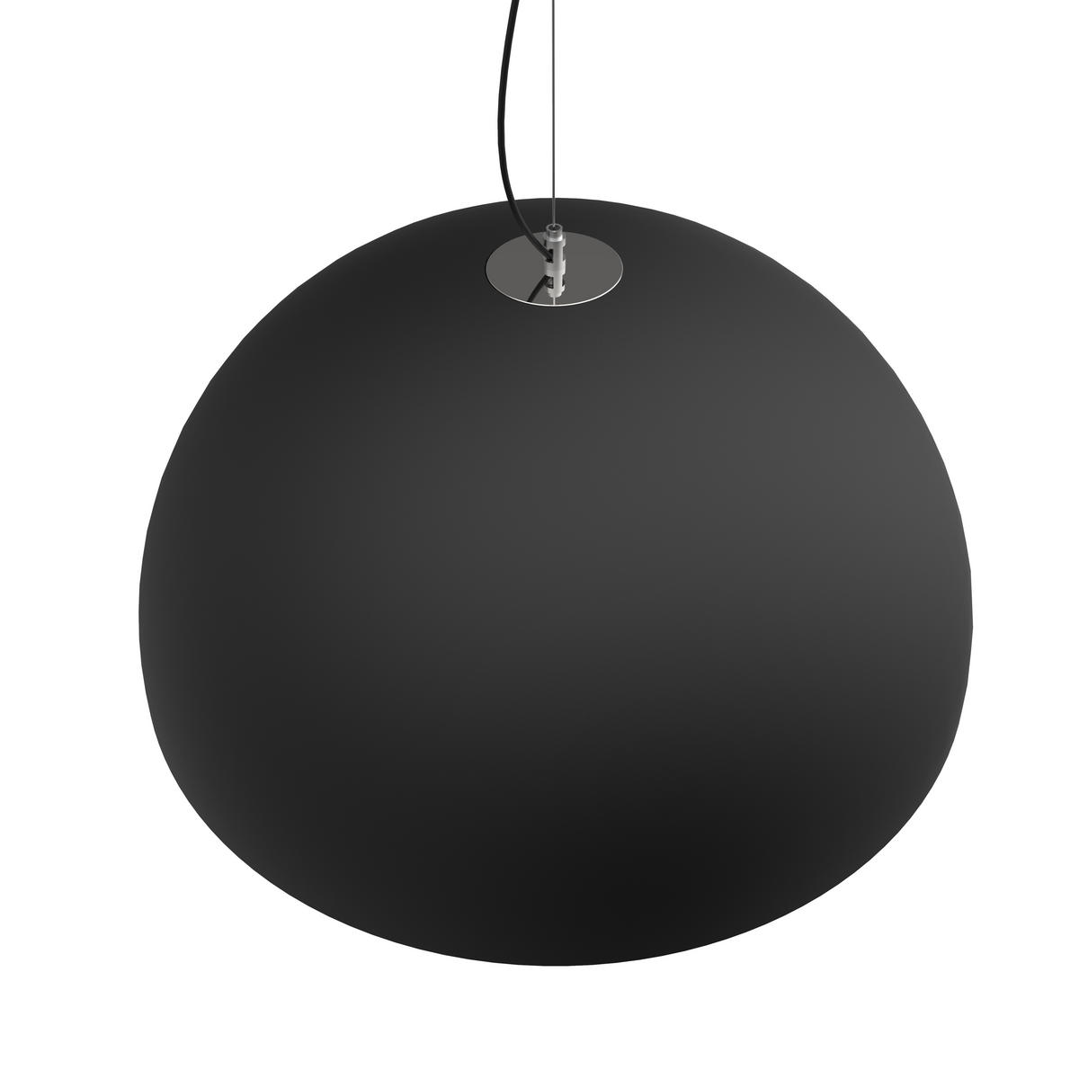 HÄNGELEUCHTE - Schwarz, Metall (60/60/30cm) - Lumicom