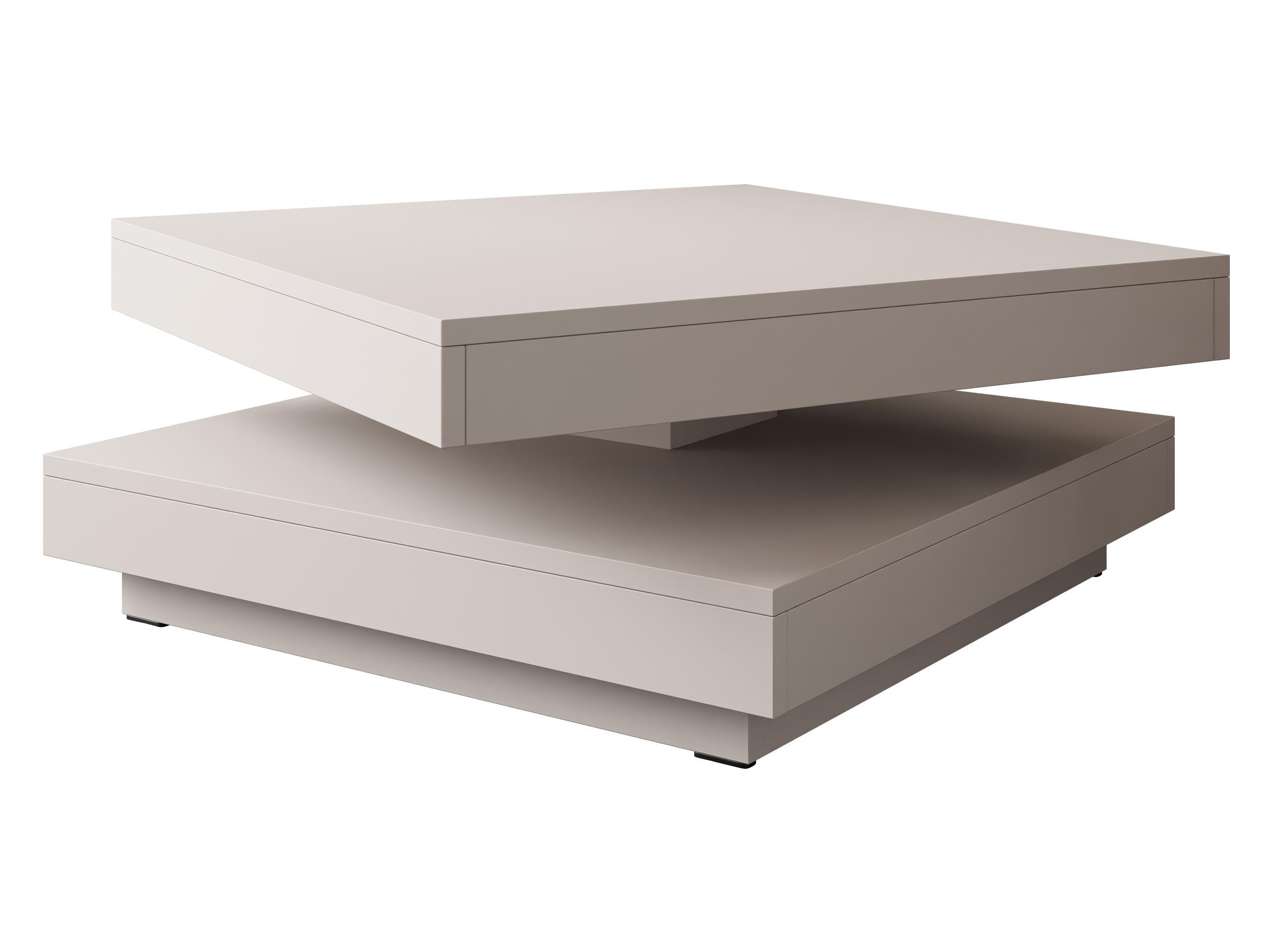 Mirjan24 Couchtisch Kaschmir 70x34x70 cm