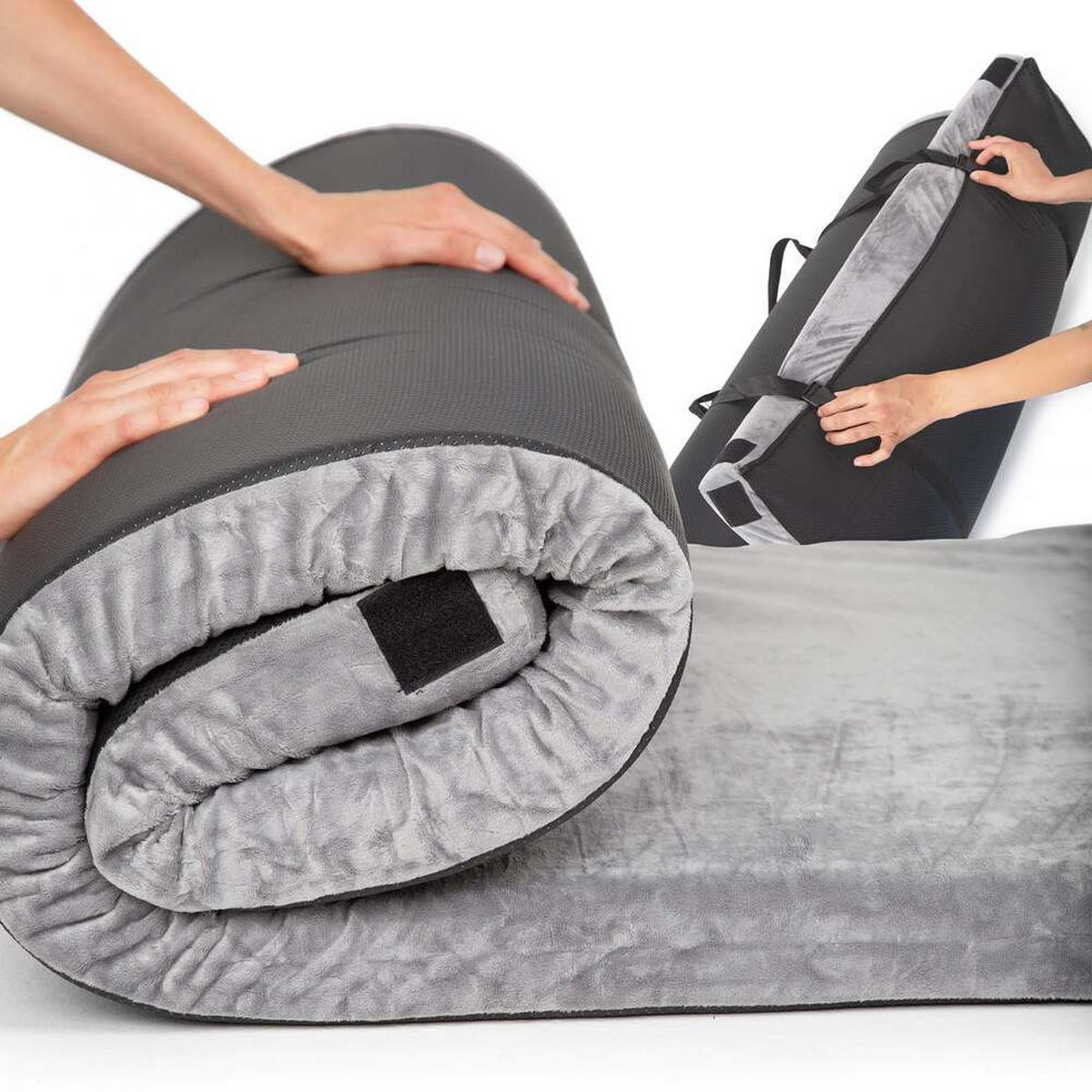 MATRATZE Komfort Universal Memory Foam - Grau, Textil (200/90cm) - KomfortKissen