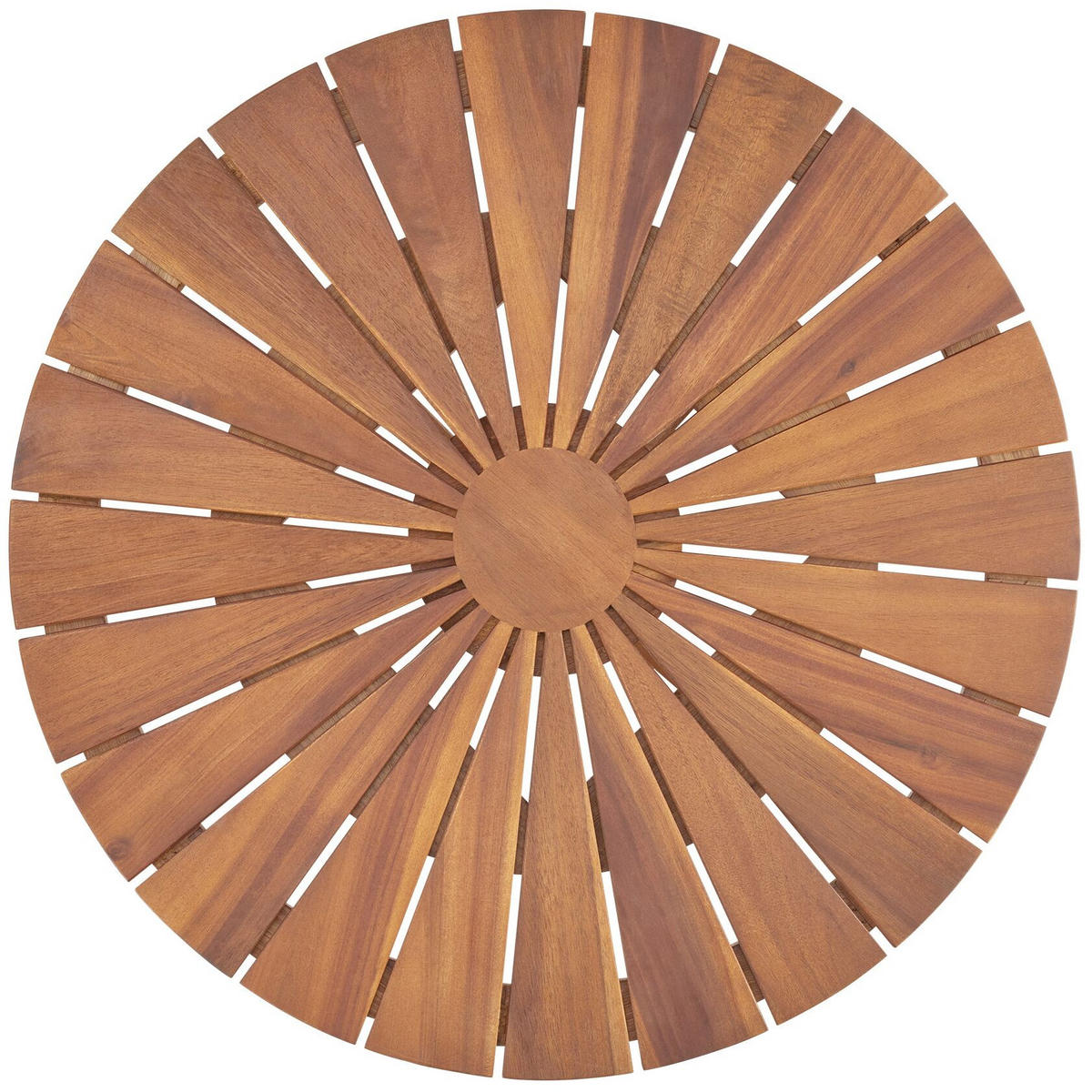 GARTENTISCH Pollensa, 70 x 70 x 62 cm, braun - Braun, Holz (70/70/62cm) - tectake
