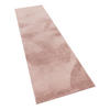 HOCHFLORTEPPICH 100/200 cm Soft 380 - Pink, Textil (100/200cm) - Paco Home