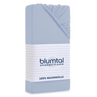 SPANNBETTLAKEN 160/200/30 cm Hellblau - Hellblau, Textil (160/200cm) - Blumtal