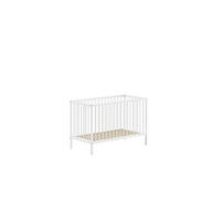 BABYBETT DINO Weiß 66x125x85 cm - Weiß, Holz - FURNLUX