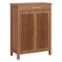 SCHUHSCHRANK Braun 80/36/109 cm - Walnussfarben/Braun, Holzwerkstoff (80/110/36cm) - Quality Elegance