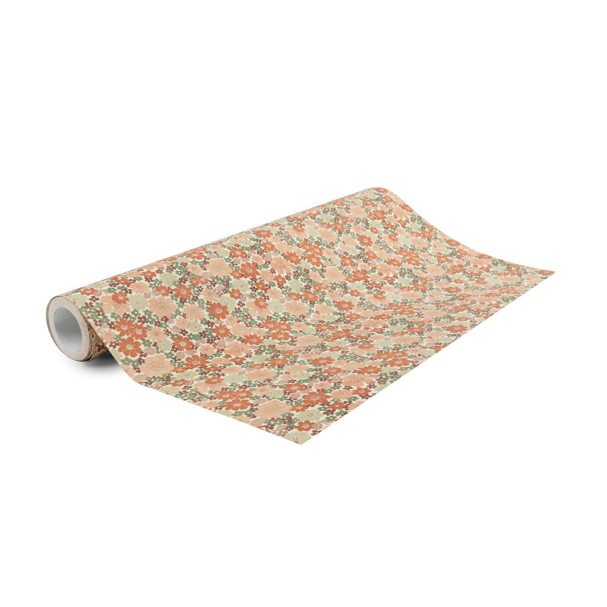 VLIESTAPETE - Kleine blumen 1000x53cm - Terracotta, Papier/Kunststoff (53/1cm) - Superfresco Easy