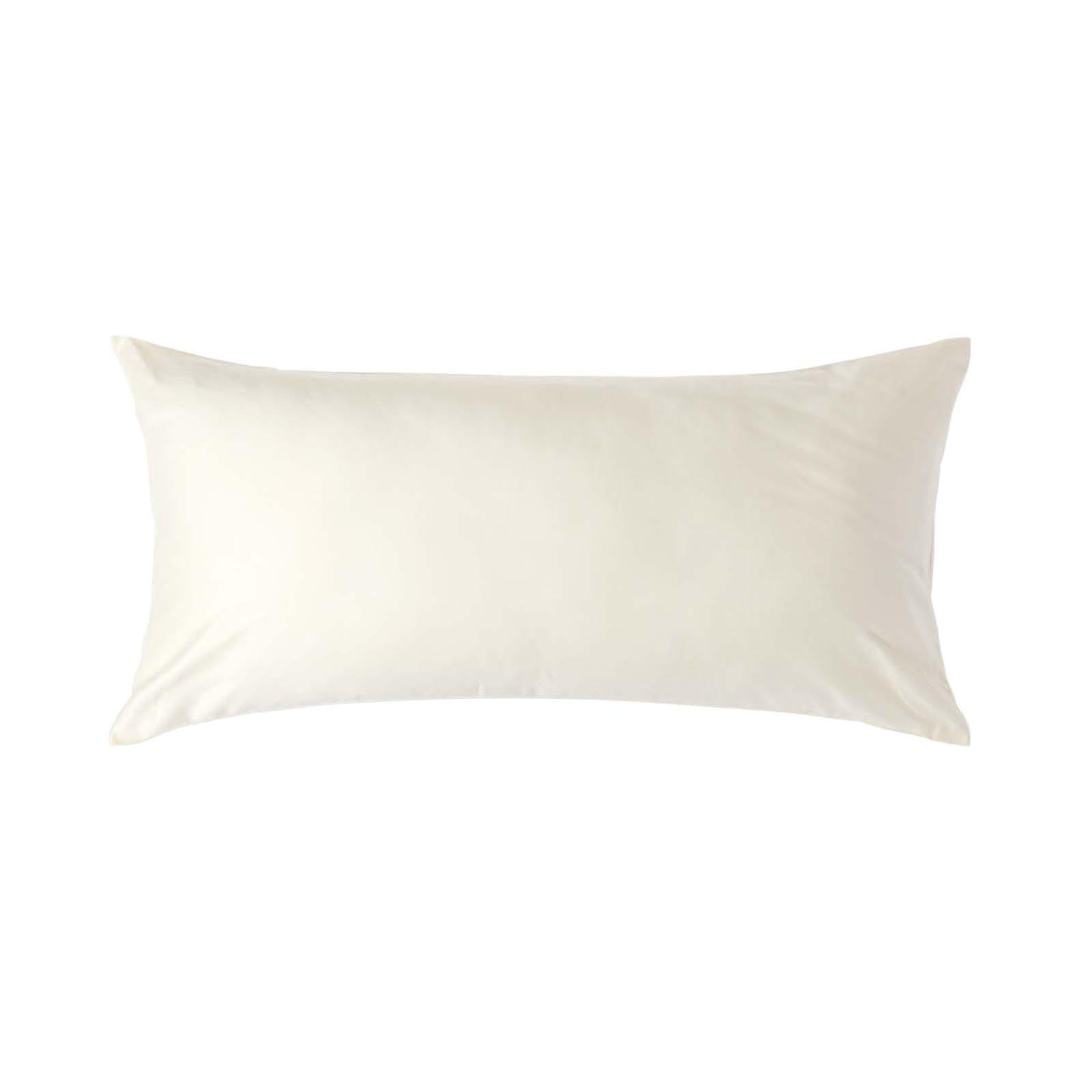 KISSENBEZUG Premium, Ägyptische Baumwolle, Fadendichte 1000 - Creme, Textil (40/80cm) - Homescapes