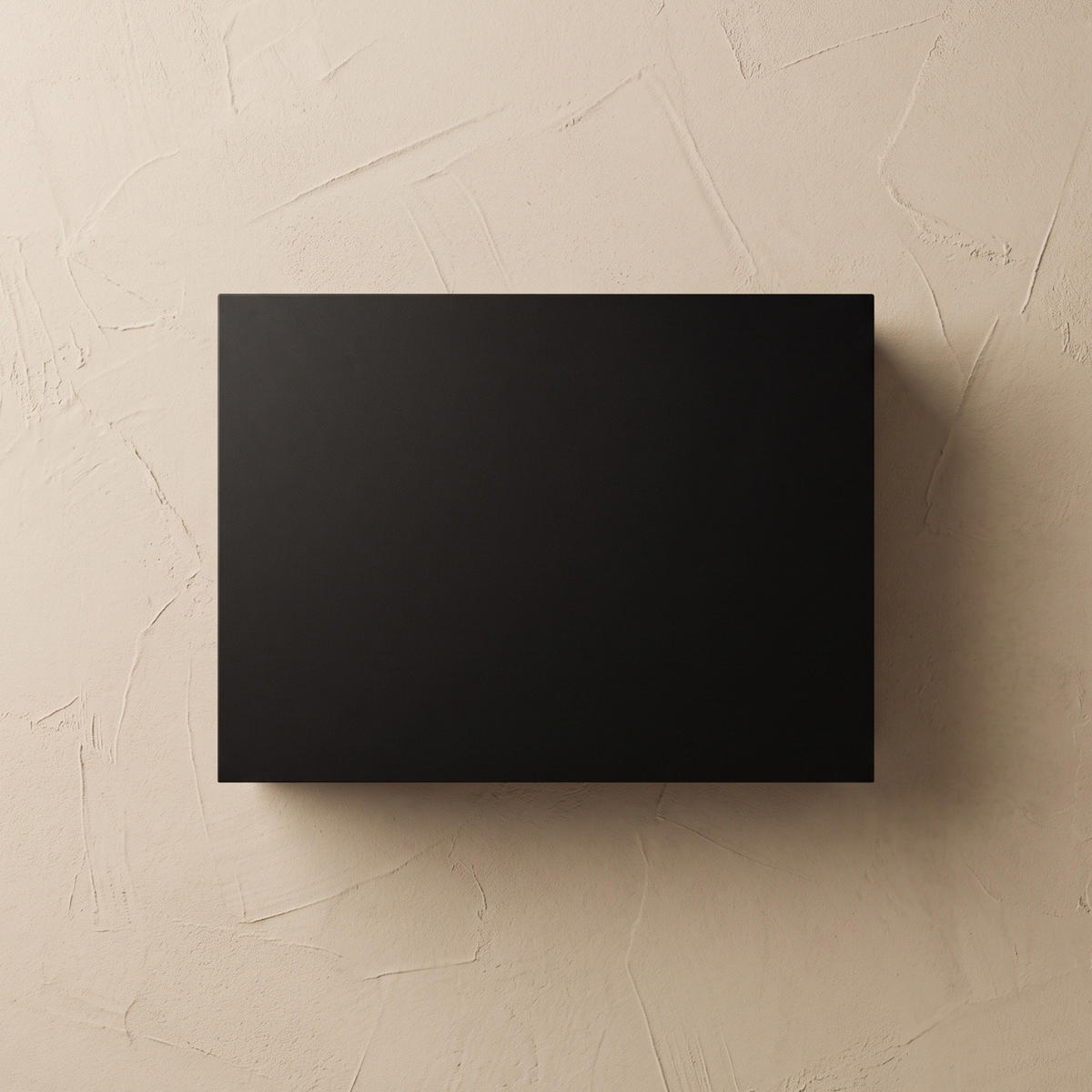 WAND-NACHTTISCH mit Schublade und Regal 40/30/21,5 cm - Schwarz, Holzwerkstoff (30/21.5/40cm) - SCENA LIVING