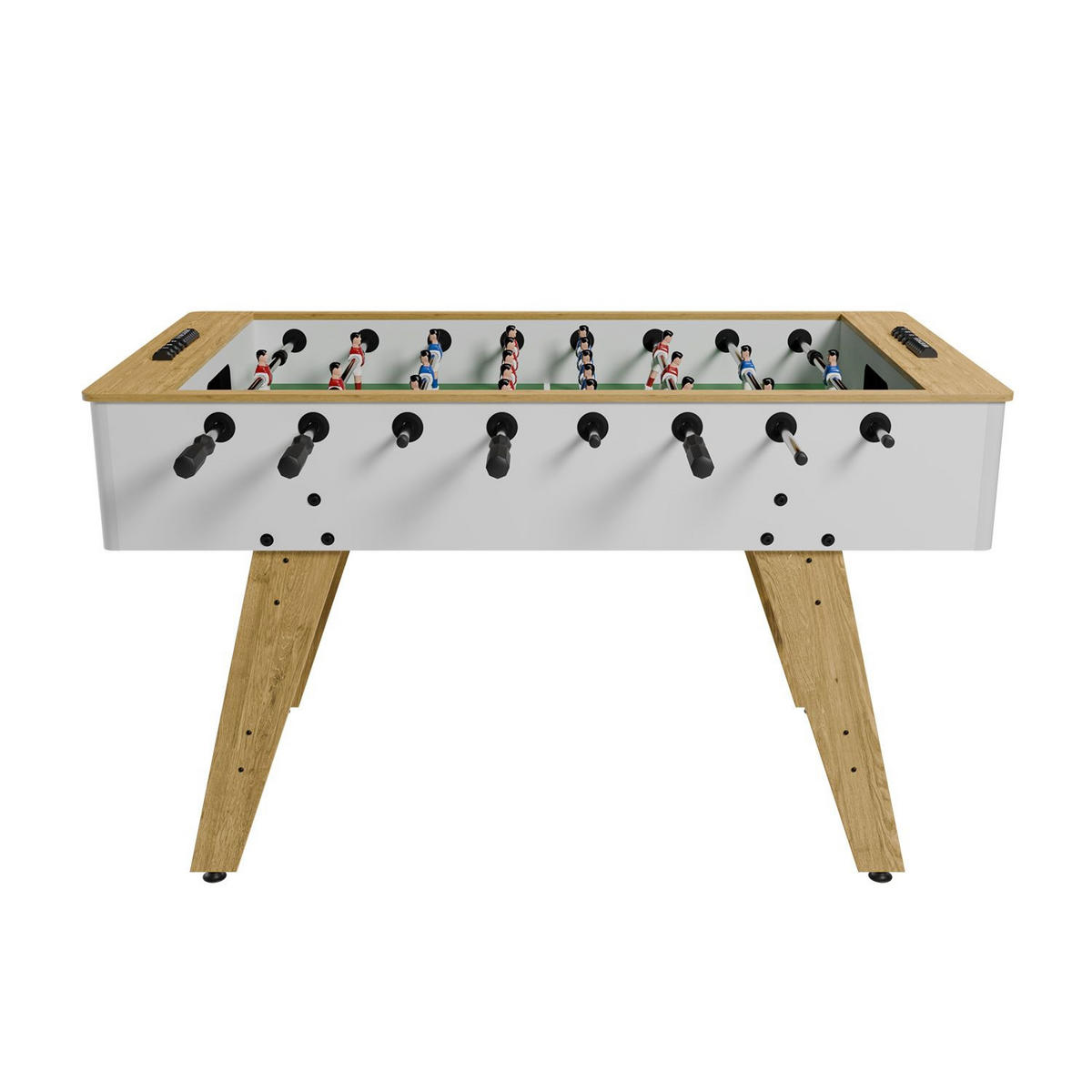 TISCHKICKER ProKick weiß/ natur - Weiß, Holz (76/88/142cm) - Artsport