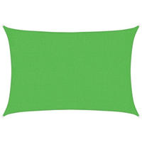 SONNENSEGEL 160 g/m² Hellgrün 2x2,5 m HDPE - Grün, Textil (250/200cm) - furnicato