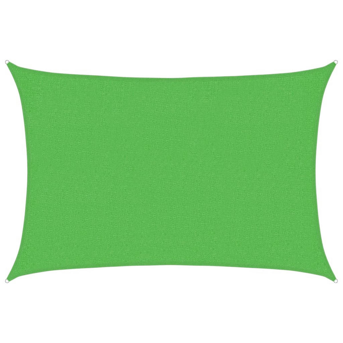 SONNENSEGEL 160 g/m² Hellgrün 2x2,5 m HDPE - Grün, Textil (250/200cm) - furnicato