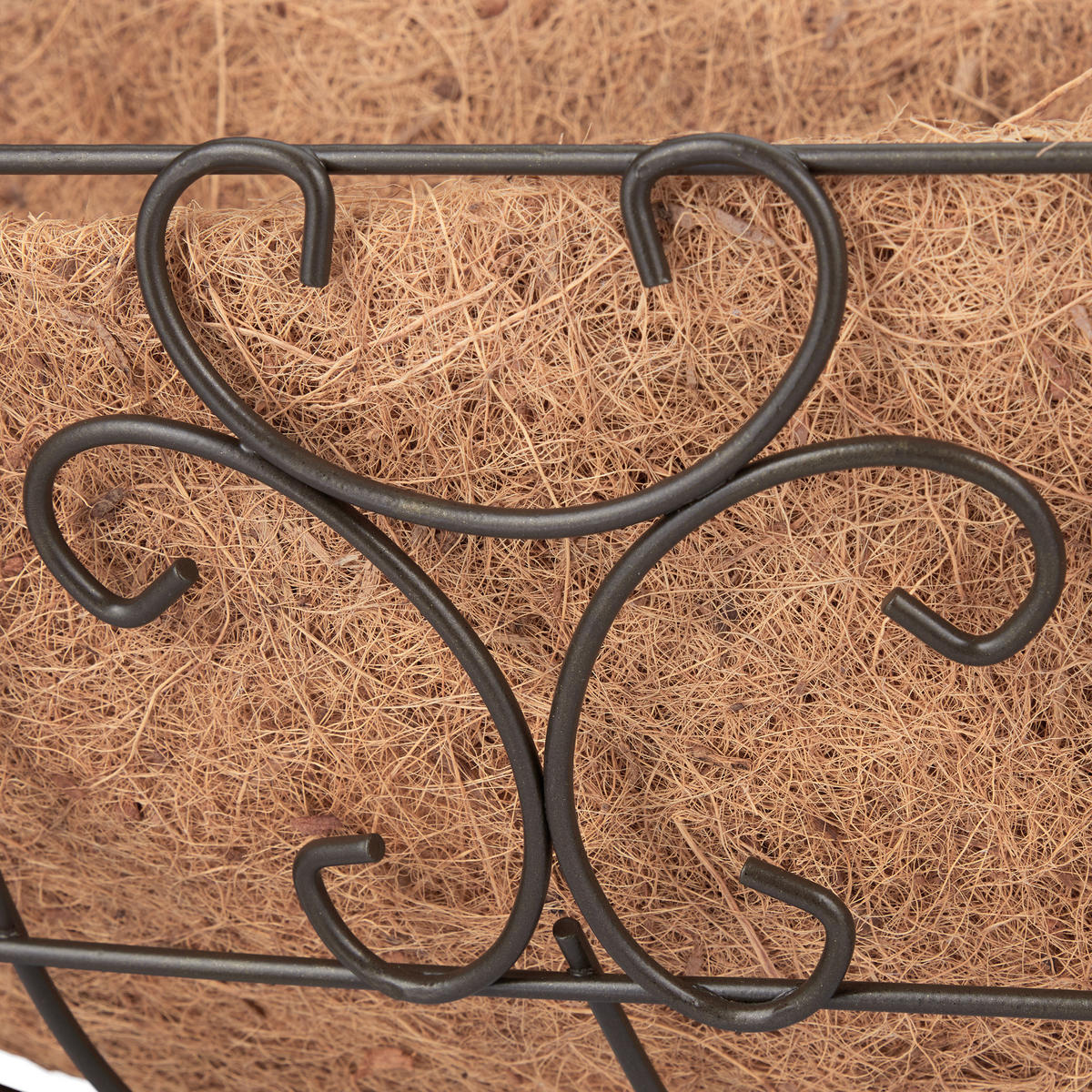 3xBLUMENKASTEN - Multicolor, Textil/Metall (76/21/22cm) - Relaxdays