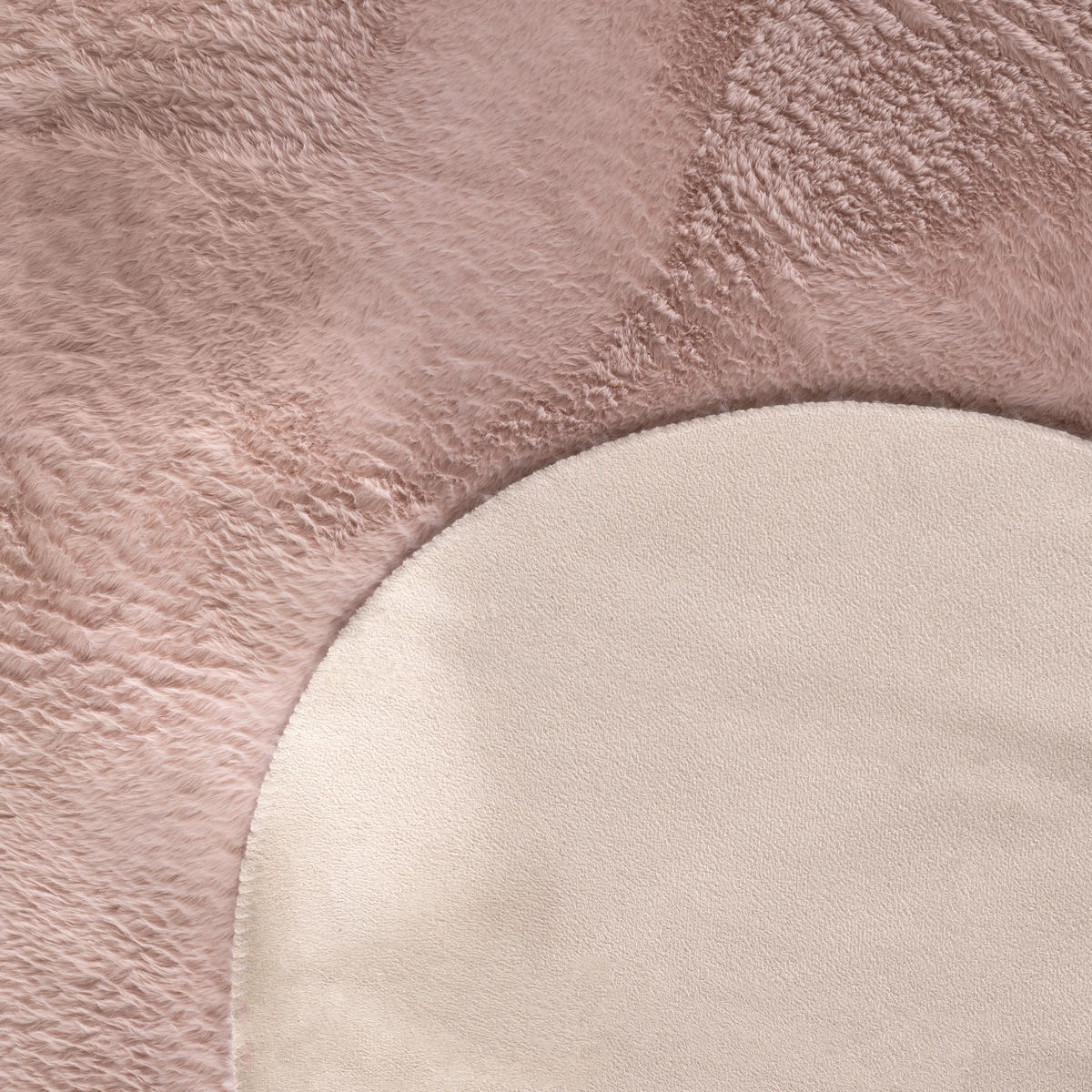 KURZFLORTEPPICH 140/200 cm Pelt 640 - Rosa, Textil (140/200cm) - Paco Home