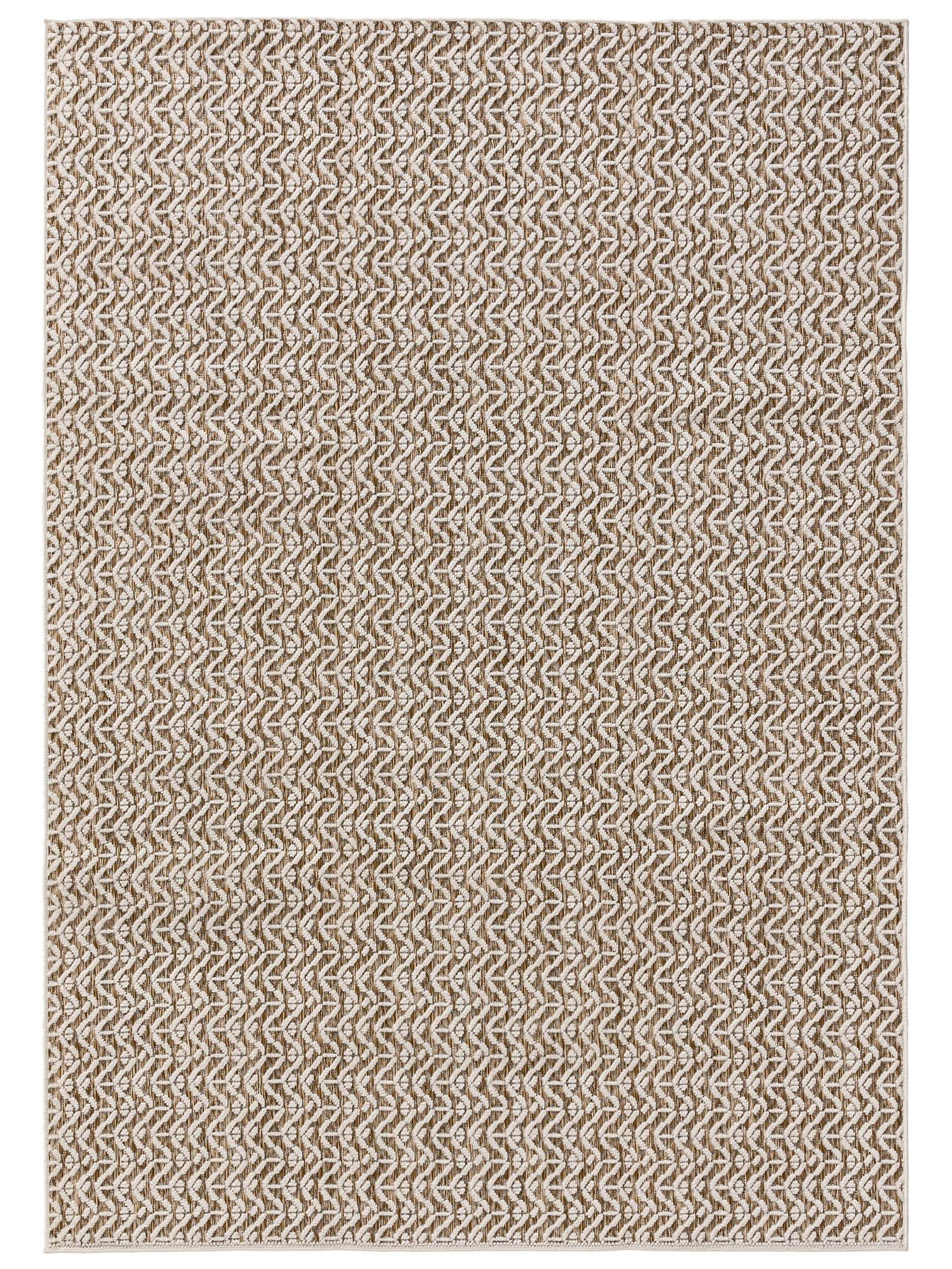 benuta Outdoorteppich Creme 240x350 cm