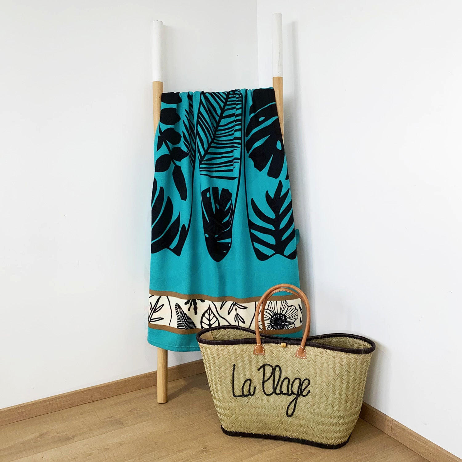 MIKROFASER STRANDTUCH Brisbane 90x170 250g/m² blau - Blau, Textil (90/170cm) - LE COMPTOIR DE LA PLAGE