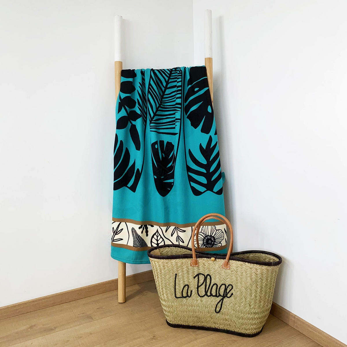 MIKROFASER STRANDTUCH Brisbane 90x170 250g/m² blau - Blau, Textil (90/170cm) - LE COMPTOIR DE LA PLAGE