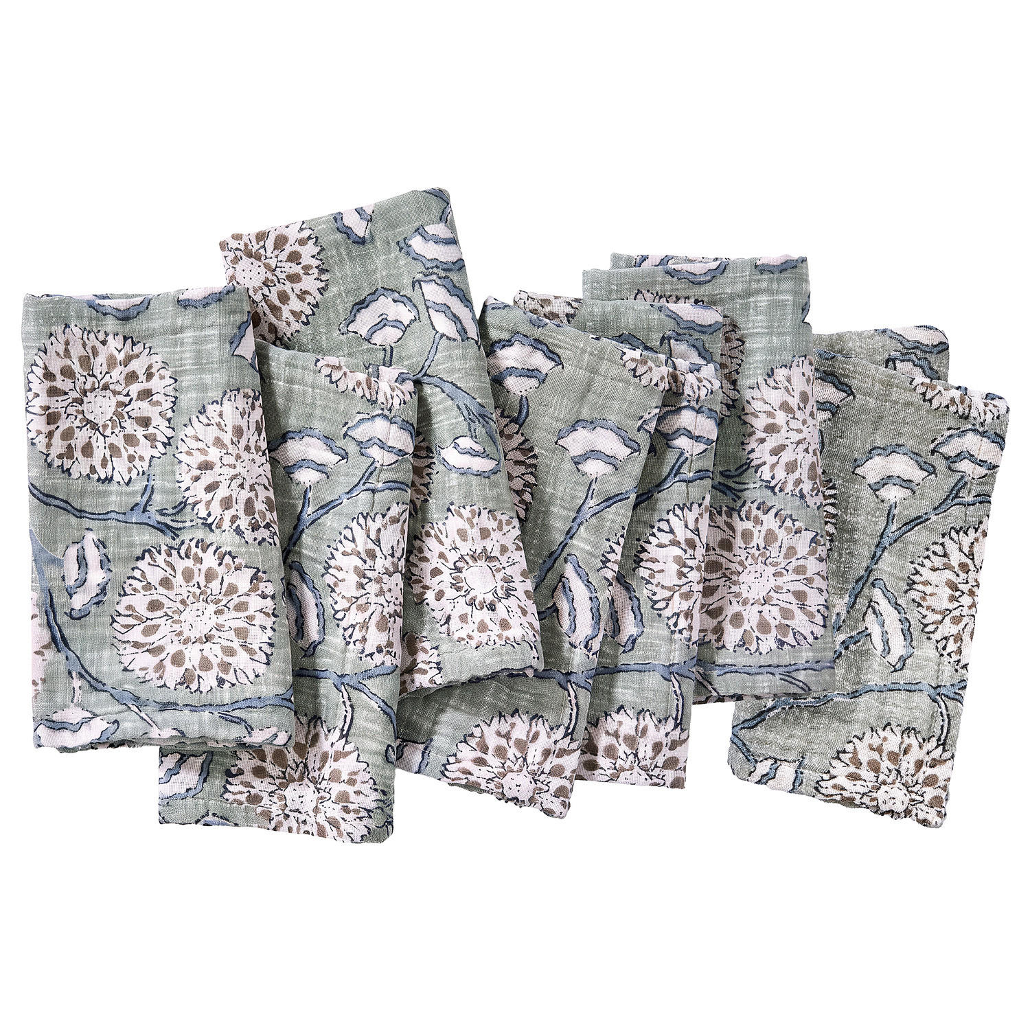 Butlers Serviette Grün 42x42 cm