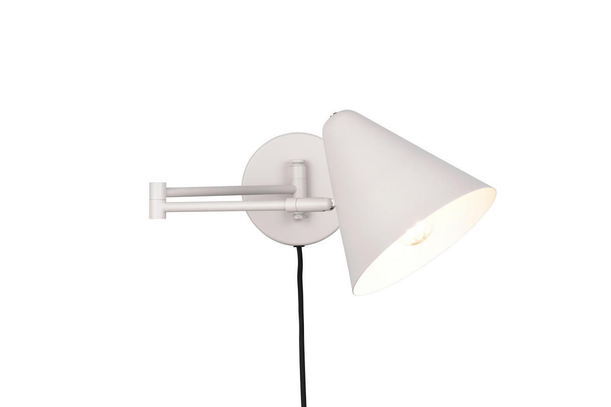 WANDLEUCHTE COSIMA - Grau - 15/15/16 cm - Grau, Metall (54/16/54cm) - Trio Leuchten