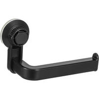 KÜCHENROLLENHALTER Schwarz Saugnapf ABS 14,5 x 10 cm bohrfrei Badezimmer Baby - Schwarz, Metall (6.5/10/14.6cm) - MCBOSON