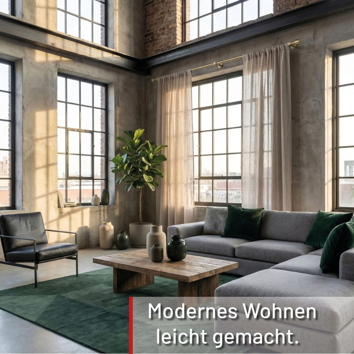 GARDINENSTANGE auf Maß 1-lauf Wandmontage Kappe 180cm - Messingfarben, Metall (180cm) - Deco-Raum