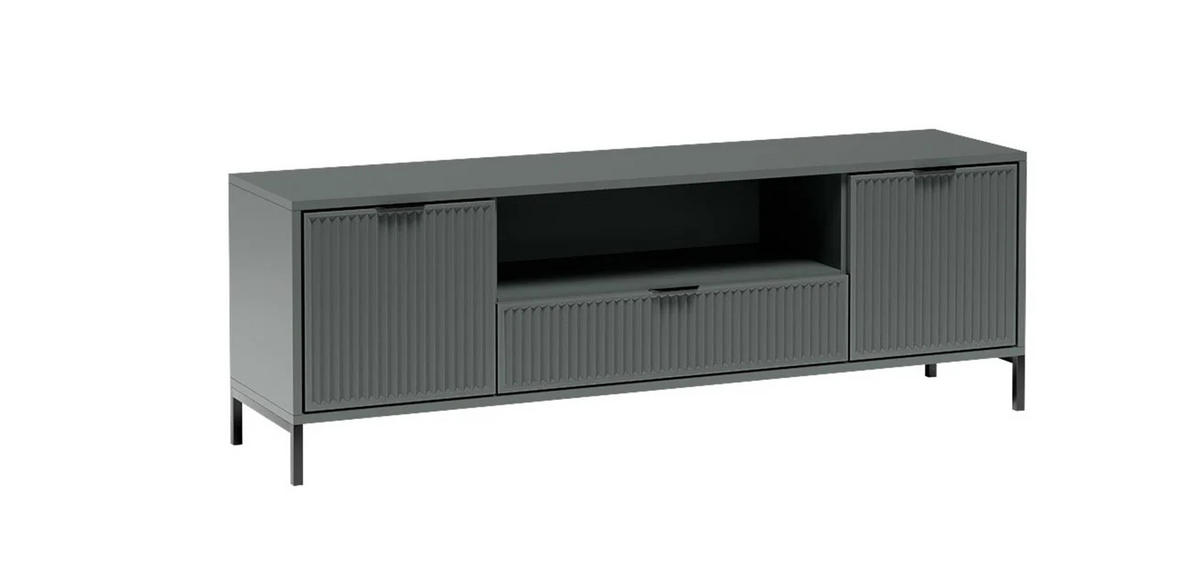 TV-SCHRANK LINKA STYLES LS-04 - Dunkelgrün, Holzwerkstoff (165/56/41cm) - Meblini