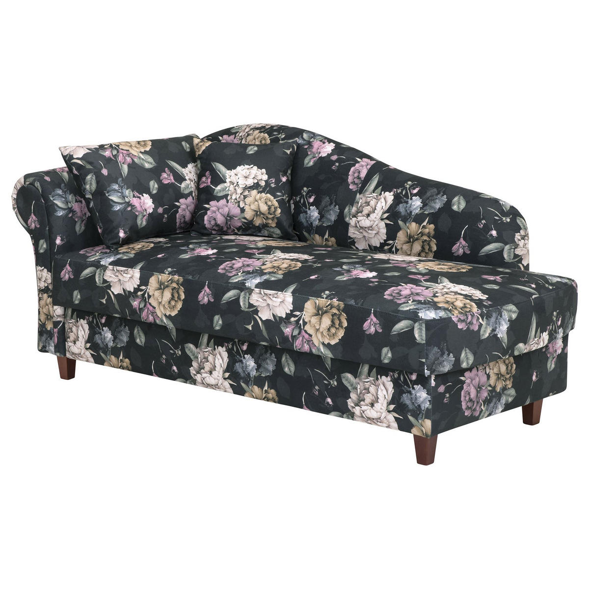 RECAMIERE Armlehne links Katrinka Flachgewebe anthrazit - Anthrazit, Kunststoff (188/84/92cm) - 58aufmkessel