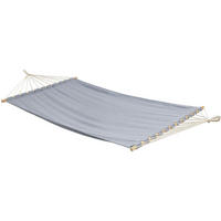 XXL-HÄNGEMATTE für 2 Personen bis 150kg, 200/120 cm, grau - Grau, Textil (120/2.5/200cm) - Amanka
