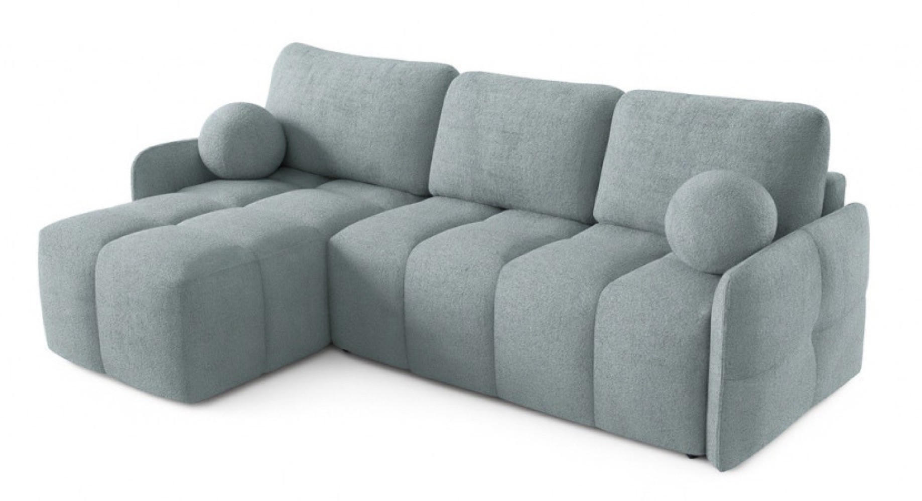 Sepro Meble Ecksofa Grau 220x145 cm