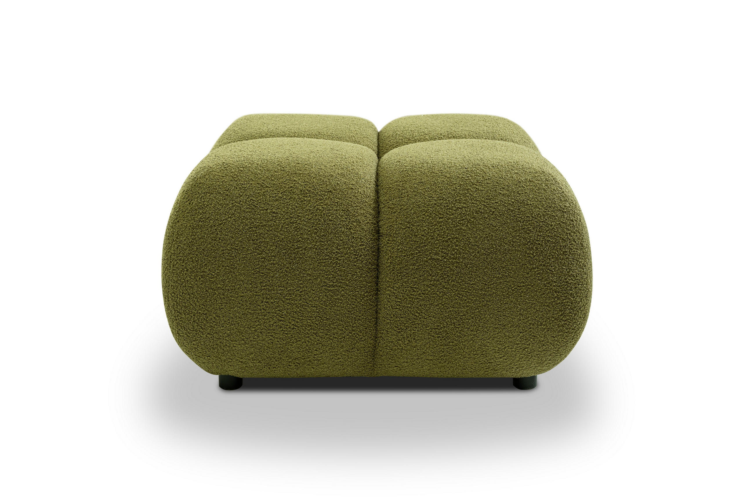 Masseno Polsterhocker Grün 72x43.5x72 cm